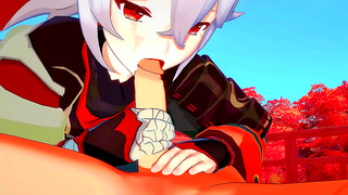 Kazuha Surrenders to Tartaglias Fiery Desire in Secret Genshin Rendezvous