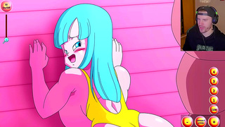 Bulma Videl Tempt Goku in Wild Dragon Ball Gangbang Creampie Action