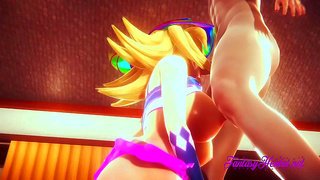 Dark Magician Gal Blows Yugi into Ecstasy – Steamy Yu-Gi-Oh! Hentai Fantasy
