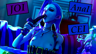 Jinx Seduces You with Filthy Words Naughty Anal Games – CEI Delight