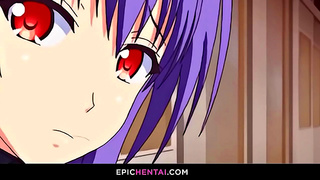 Curvy Milf Teases Lover in Sultry Hentai Bedroom Encounter