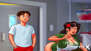 Voluptuous Latina Rides Hard in Sizzling Secret Tryst Under Neon Lights