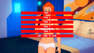 Blonde Redhead Spy Thrills as They Tempt a Gorgeous Monster Girl in Hot Anime Action