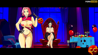 Naga Couple Shares Fiery Blowjobs Deep Ass Pleasure in Steamy Hentai Sex