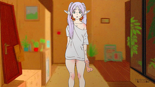 Voluptuous Anime Vixen Rides Hard, Screaming Through Bass Drops