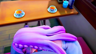 Goddess Tempts Brave Warrior with Hot 3D Blowjob in Animated Lust Fest