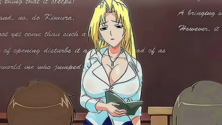 Eris Seduced by Giant Beast in Fiery Hentai Encounter