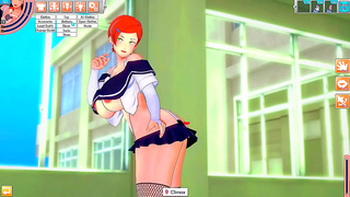 Yukino Ignites Forbidden Lust With Seductive Caresses in Fairy Tail Heat