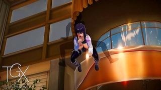 Gamer Babe Devoured by Beast in Hot Hentai Action