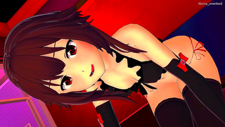Milf Thirsts for Huge Dick – Wild 3D Hentai Blowbang Ends Hard