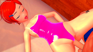 Ginger Goddess Finds Fiery Redemption in Post-Breakup Lust Frenzy