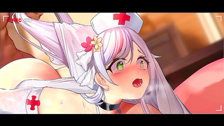3D Hentai Fantasy: Iconic Girls Collide in Fiery Passion Under Moonlight