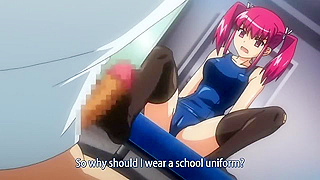 Tiny Hentai Babe Tempts Him to Climax Using Only Her Feet – Hot Scenes
