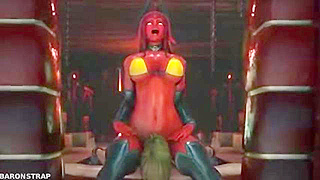 Succubus Dominates Elven Servant to Ignite Fiery Demon Lust Ritual