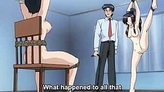 Strict Sensei Punishes Rebellious Students in Steamy Hentai Classroom