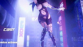 Ninja Warriors Succumb to Giant Cock Beasts in Steamy Taimanin Battle