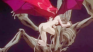 Fiery Redhead Tempts Lustful Demon in Steamy Hentai Faceoff