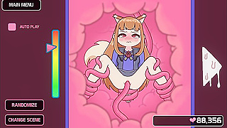 Eldritch Siren Claims Locker Room with Feral Wolf Deity Lust
