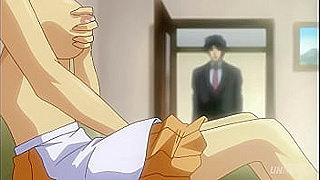 Stepmom Surprised Watching Hentai Gets Swept Into Wild Blowjob Action