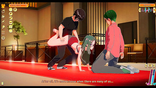 MILF Cheats with Savage Blowjob from Horny Toon Stud – Sultry Animated Tryst