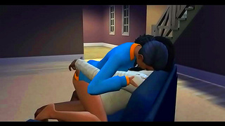 Nadia Yields to Temptation in Hot Hentai Tryst Full of Desire