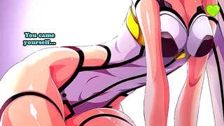 Seductive Anime Babe Takes On Steamy Blowjob Showdown