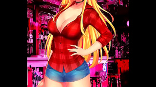 Nadias Hot Beach Encounter Ignites Wild 3D Pleasure Explosion