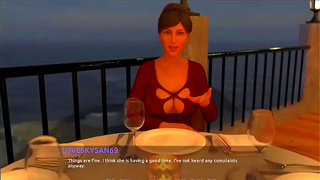 Vixen Temptation: Taffys Busty Charm Ignites Fiery Oral Encounter