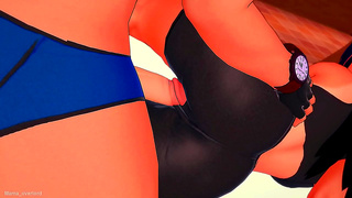 Peggys Hot 3D Affair with Captain America in a Sensual Sims Encounter