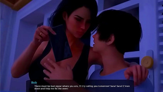 Voluptuous Anime Goddess Tempts Him into Mind-Blowing Oral Pleasure