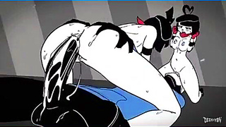 Furry Cutie Rides Massive Dick in Wild Hentai Pleasure Trip