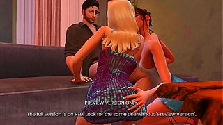 Luscious Lesbians Explore Forbidden Desires in Steamy 3D Fantasy