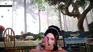 Siren Storm Queen Unleashes Lustful Power in Steamy 3D Hentai Battle