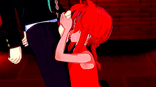 Ranma Yields to Burning Desire in Steamy Blowjob Fantasies