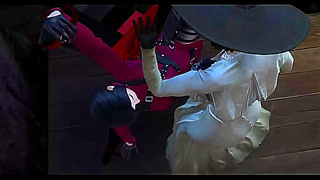 Claire and Jill Ignite Forbidden Desire in Raccoon City - Resident Evil Sin