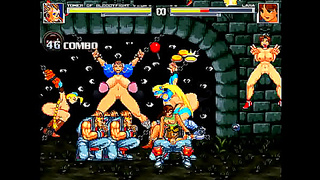 Lara Croft Dominates Hentai Mugen World in Wild Gangbang Adventure