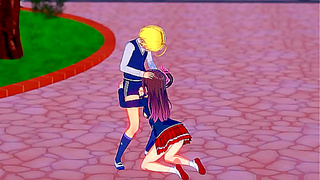 She Seduces Him Between Classes – Hot Schoolroom Fantasy Unfolds