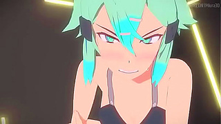 SAO Meets GGO in Steamy Lesbian Showdown by Miura3D – Watch Now