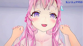 Hakui Chloes Steamy VR Affair – A Sultry Hololive Encounter