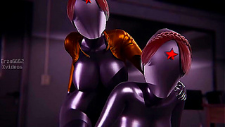 Twin Desires Unleashed in Atomic Hearts Forbidden 3D Fantasy World