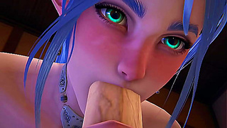Elf Arrives at Hotel for Wild 3D Hentai Encounter – Full Uncensored Action