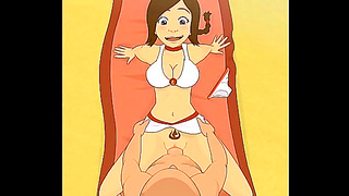 Ty Lees Sunny Seduction – Wild Hentai Fun by the Shoreline Waves