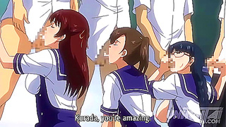 Asian Schoolgirls Ignite Forbidden Desires in Sultry Hentai Encounter – Subtitled