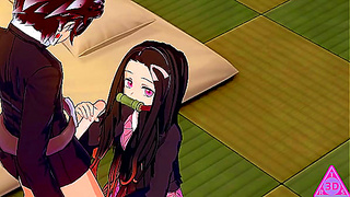 Tanjiro Yields to Nezukos Temptation in Hot Demon Slayer Fantasy