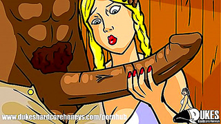 Farmers Wife Thirsts for Massive BBC in Juicy Hentai Tryst