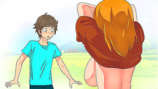 Busty Farmgirl Tempts Steve with Seductive Curves in Steamy Mincraft Encounter