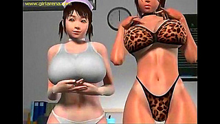 Horny 3D Nurse Rides Hard Dick in Wild Blowjob Sex Fantasy