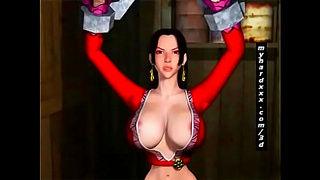 Sultry 3D Goddess Pleasured in Wild Hentai Fantasy Ride