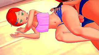 Gwen Succumbs to Forbidden Desire in Hot 3D Hentai Encounter