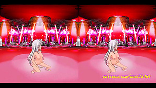 Ayames Sensual Dance Unfolds in Immersive VR180 MMD Delight